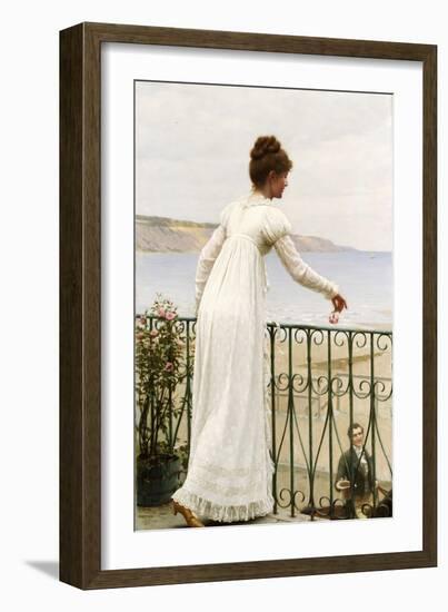 A Favour, 1898-Edmund Blair Leighton-Framed Giclee Print