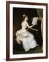 A Favourite Piece-Raimundo De Madrazo Y Garreta-Framed Giclee Print