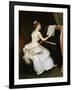 A Favourite Piece-Raimundo De Madrazo Y Garreta-Framed Giclee Print