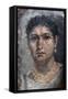 A Fayum Portrait of Aline, also known as Ténos, 1st Century-null-Framed Stretched Canvas