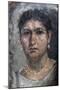 A Fayum Portrait of Aline, also known as Ténos, 1st Century-null-Mounted Giclee Print