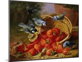 A Feast of Strawberries (Blue Tits) by Eloise Harriet Stannard-Eloise Harriet Stannard-Mounted Giclee Print