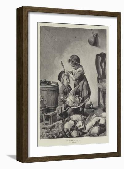 A Feather in His Cap-Antonio Rotta-Framed Giclee Print