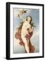 A Female as Day-William Adolphe Bouguereau-Framed Art Print