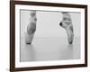 A female ballet dancer-Tetra Studio-Framed Art Print