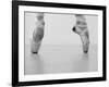 A female ballet dancer-Tetra Studio-Framed Art Print