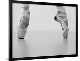 A female ballet dancer-Tetra Studio-Framed Art Print