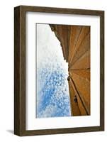 A Female Climber on the Popular Jr Token 5.10 at Trout Creek in Oregon-Ben Herndon-Framed Photographic Print
