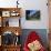 A Female Climber Tackles a Steep Cliff at Loven, Near Aurland, Western Norway, Scandinavia, Europe-David Pickford-Stretched Canvas displayed on a wall