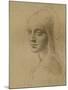 A Female Head, C1472-C1519 (1883)-Leonardo da Vinci-Mounted Giclee Print