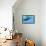 A Female Humpback Whale Swims with Her Calf Through Ocean Waters-null-Framed Stretched Canvas displayed on a wall