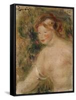 A Female Torso, 1910-Pierre-Auguste Renoir-Framed Stretched Canvas