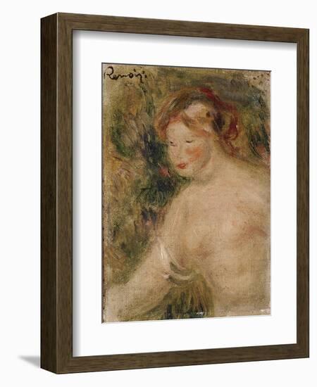 A Female Torso, 1910-Pierre-Auguste Renoir-Framed Giclee Print