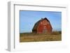 A Fence and Weeds Surround an Empty Barn-fiskness-Framed Photographic Print