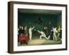 A Fencing Scene, 1827-Adolphe Ladurner-Framed Giclee Print