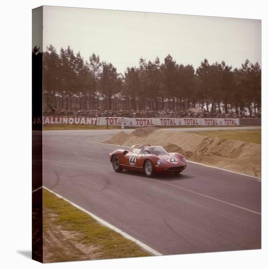 A Ferrari 250 P at Le Mans, France, 1963-null-Stretched Canvas