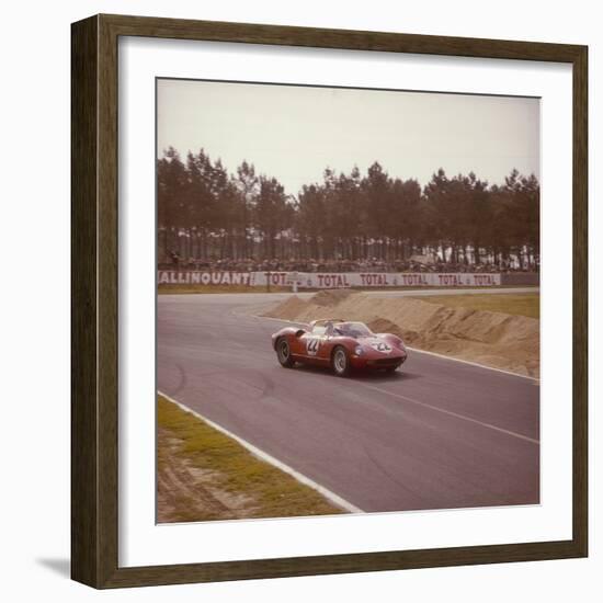 A Ferrari 250 P at Le Mans, France, 1963-null-Framed Photographic Print