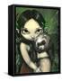 A Ferret and his Fairy-Jasmine Becket-Griffith-Framed Stretched Canvas