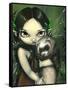 A Ferret and his Fairy-Jasmine Becket-Griffith-Framed Stretched Canvas