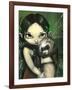 A Ferret and his Fairy-Jasmine Becket-Griffith-Framed Art Print