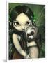 A Ferret and his Fairy-Jasmine Becket-Griffith-Framed Art Print