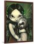 A Ferret and his Fairy-Jasmine Becket-Griffith-Framed Art Print