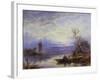 A Ferry at Sunset-Myles Birket Foster-Framed Giclee Print