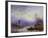 A Ferry at Sunset-Myles Birket Foster-Framed Giclee Print