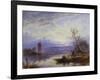 A Ferry at Sunset-Myles Birket Foster-Framed Giclee Print