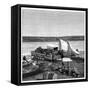 A Ferry on the Vaal River, Transvaal, South Africa, C1890-null-Framed Stretched Canvas