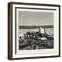 A Ferry on the Vaal River, Transvaal, South Africa-null-Framed Giclee Print