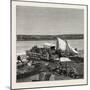 A Ferry on the Vaal River, Transvaal, South Africa-null-Mounted Giclee Print