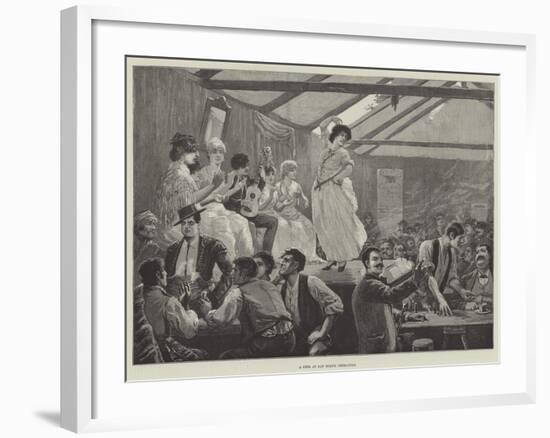 A Fete at San Roque, Gibraltar-null-Framed Giclee Print