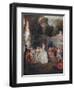 'A Fete Champetre', (Pastoral Gathering), 18th century, (1910)-Jean-Antoine Watteau-Framed Giclee Print