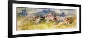 A Fete Champetre-Jules Chéret-Framed Premium Giclee Print