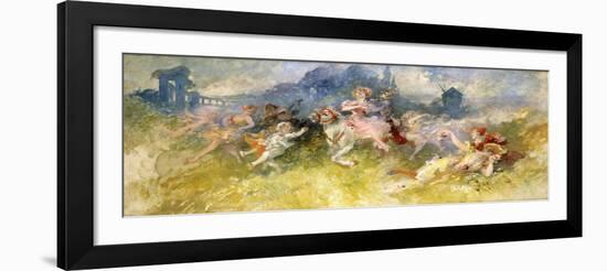 A Fete Champetre-Jules Chéret-Framed Giclee Print