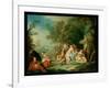 A Fete Champetre-Jean-Baptiste Pater-Framed Giclee Print