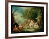 A Fete Champetre-Jean-Baptiste Pater-Framed Giclee Print