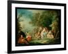 A Fete Champetre-Jean-Baptiste Pater-Framed Giclee Print