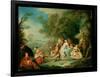 A Fete Champetre-Jean-Baptiste Pater-Framed Giclee Print