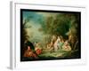 A Fete Champetre-Jean-Baptiste Pater-Framed Giclee Print