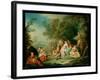 A Fete Champetre-Jean-Baptiste Pater-Framed Giclee Print