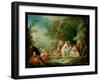 A Fete Champetre-Jean-Baptiste Pater-Framed Giclee Print