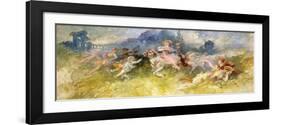 A Fete Champetre-Jules Chéret-Framed Giclee Print