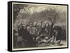 A Fete Day in Normandy after the Apple Harvest-null-Framed Stretched Canvas