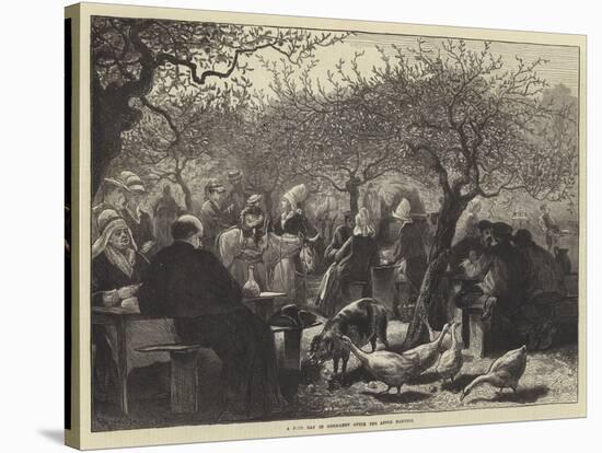 A Fete Day in Normandy after the Apple Harvest-null-Stretched Canvas