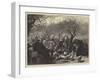 A Fete Day in Normandy after the Apple Harvest-null-Framed Giclee Print