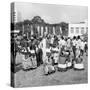 A Fete in Algeria, 1957-null-Stretched Canvas