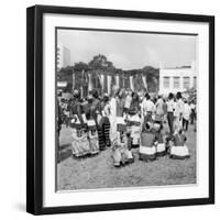 A Fete in Algeria, 1957-null-Framed Giclee Print