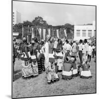 A Fete in Algeria, 1957-null-Mounted Giclee Print